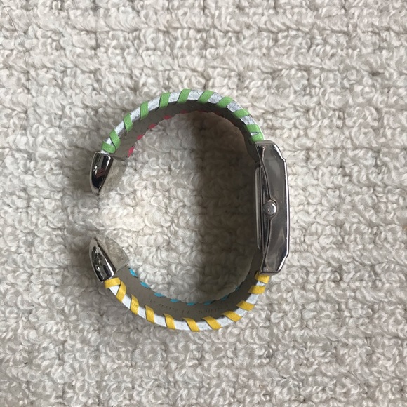 Multicolored leather watch - Picture 3 of 3